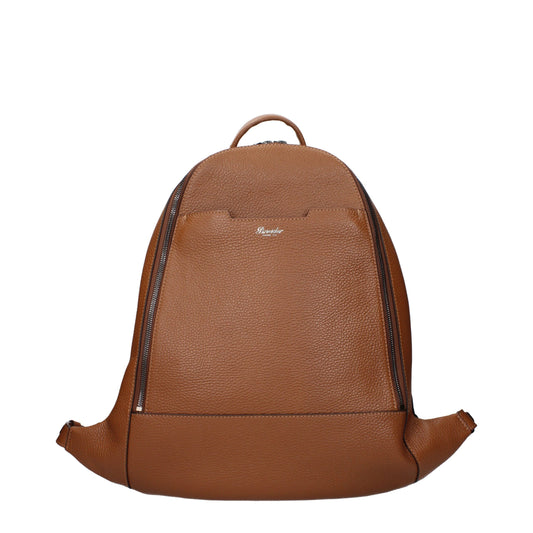 Brown Leather Backpack