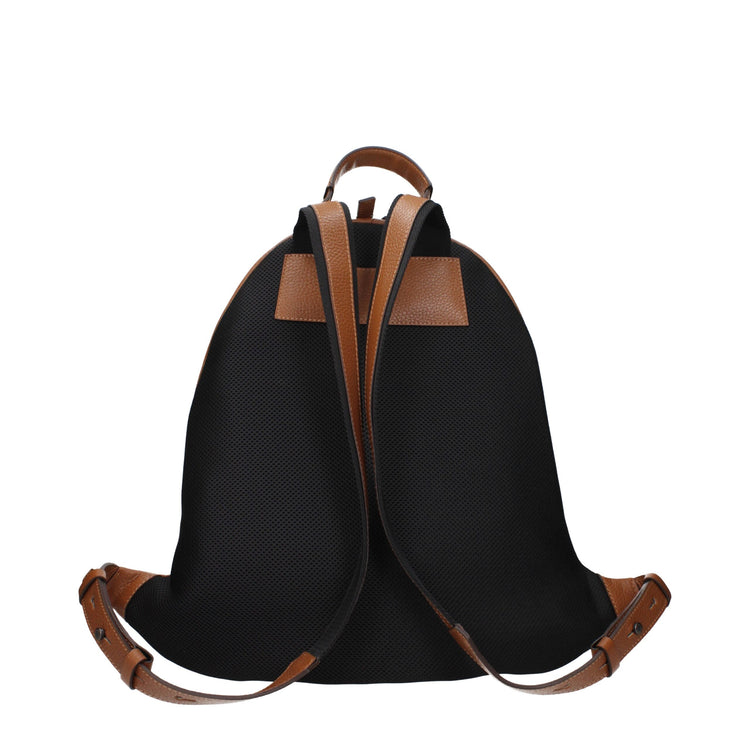 Brown Leather Backpack