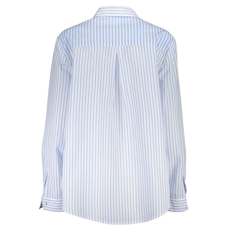 Azzurro Viscosa Woman Shirt
