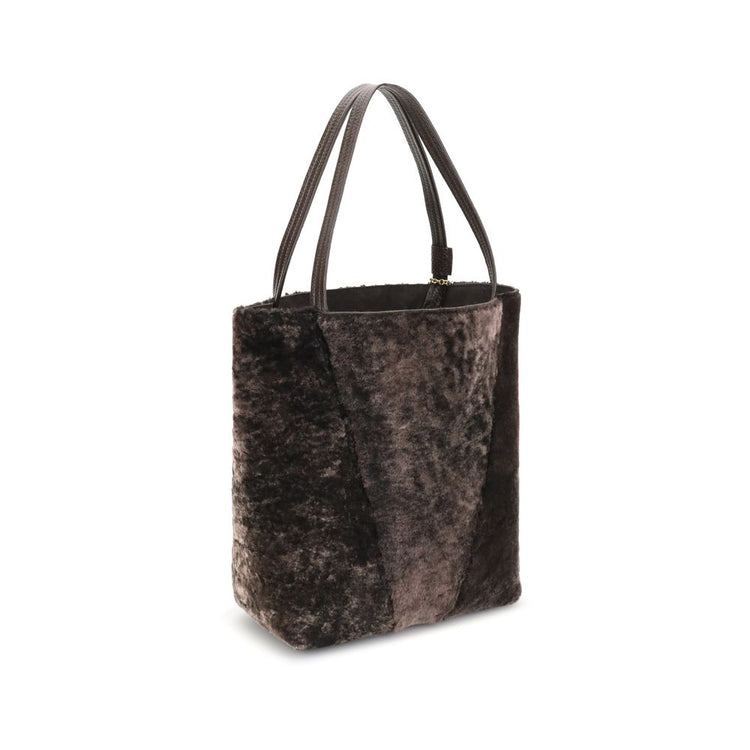 Brown Lamb Ovis Aries Aries Shoulder Bag