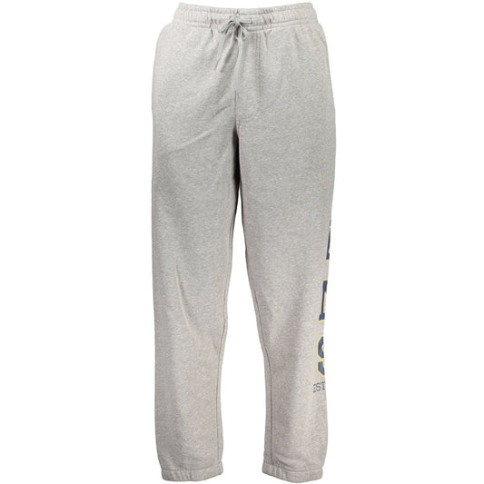 Grigio Cotton Men Sports Trouser