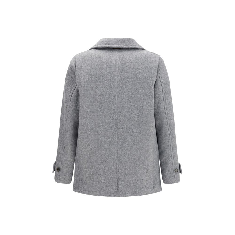 Gray Wool Coat