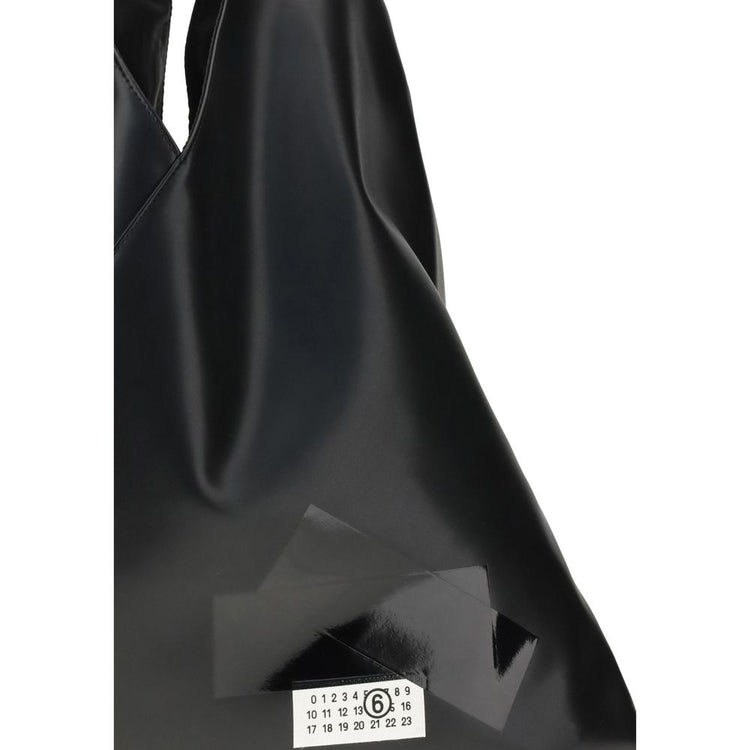 Black Polyester Handbag