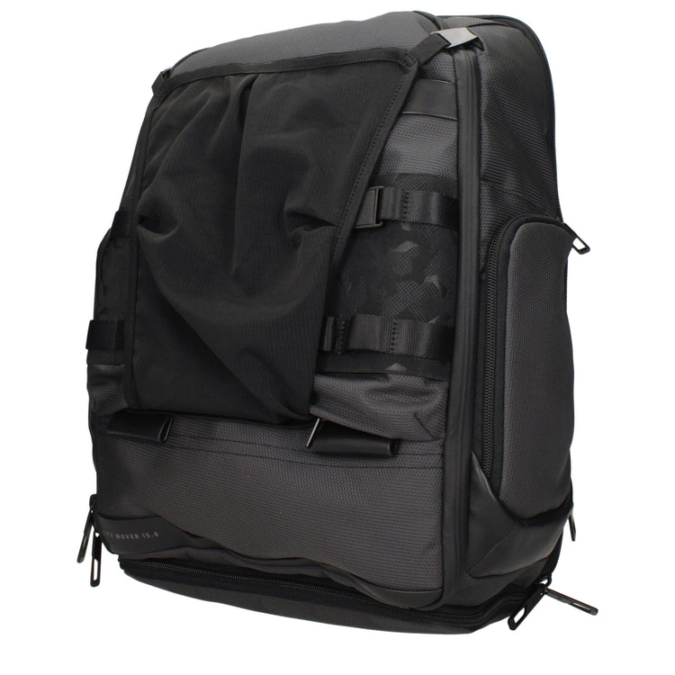 Gray Fabric Backpack