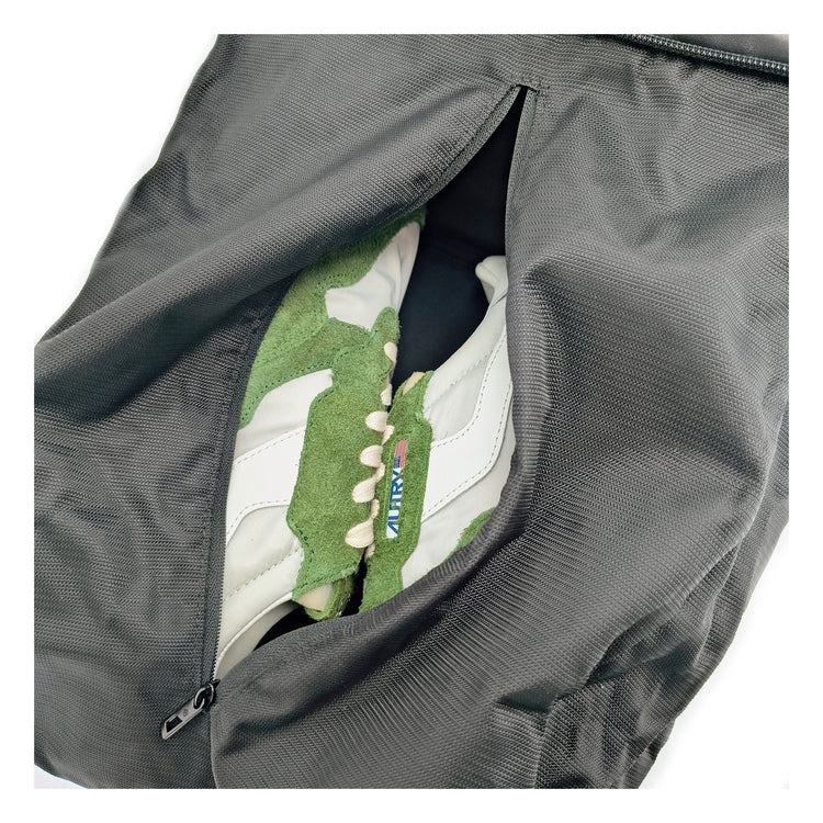 Black Leather Backpack