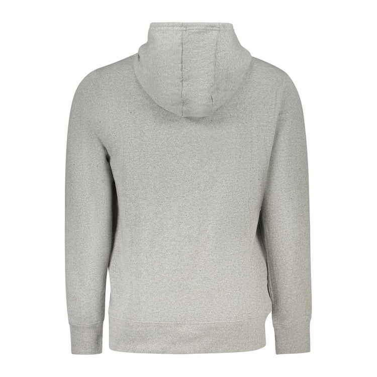 Grigio Cotton Men's Hoodie Sweatshirt