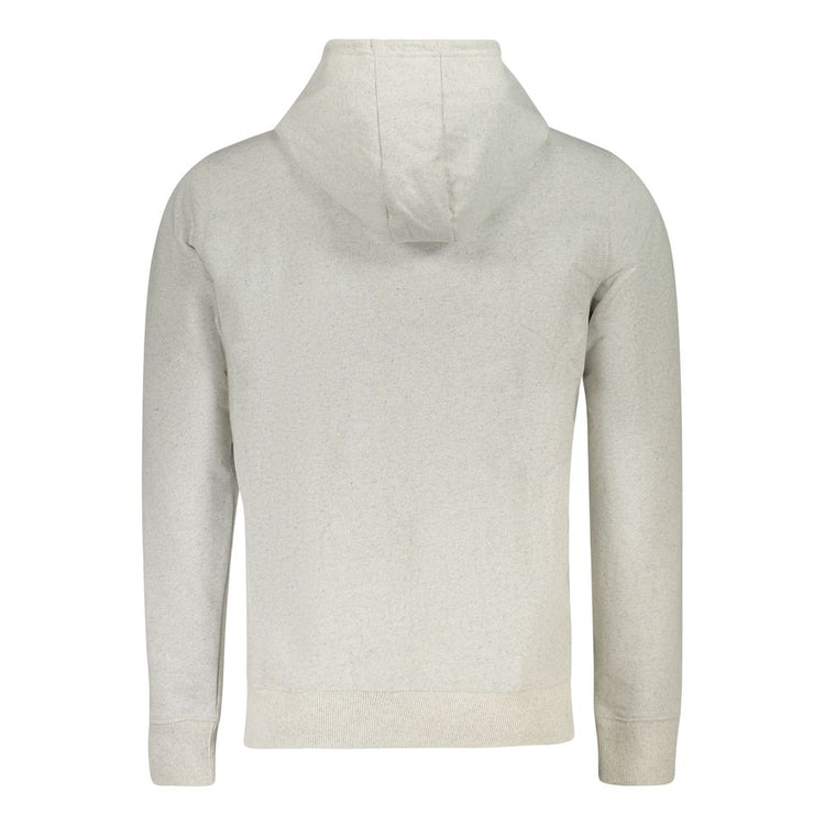 Grigio Cotton Men's Hooded Sweatshirt