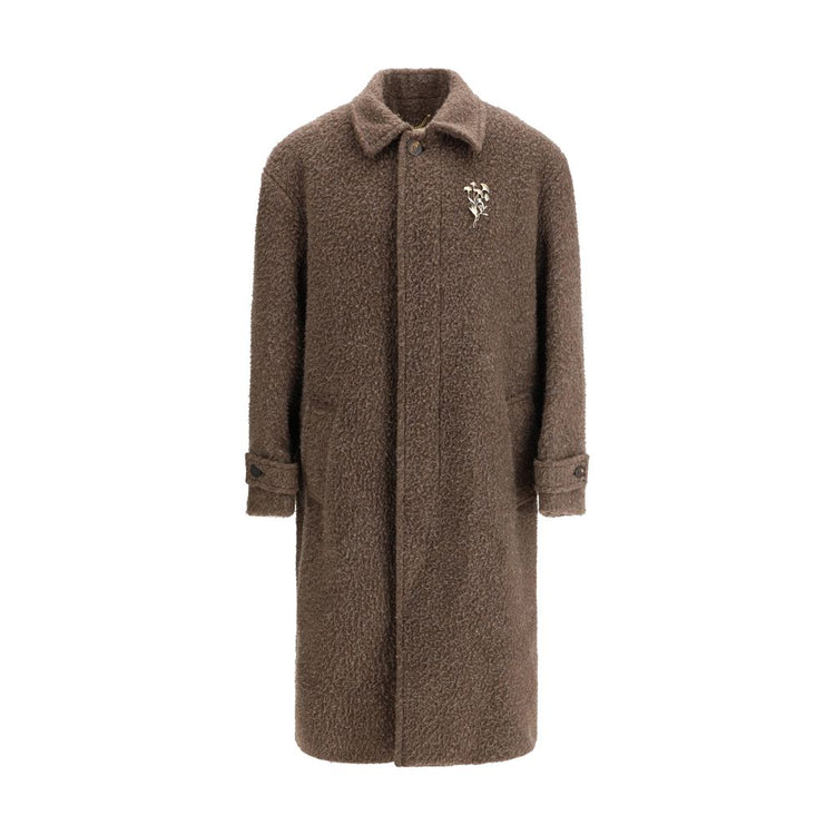 Brown Viscose Coat