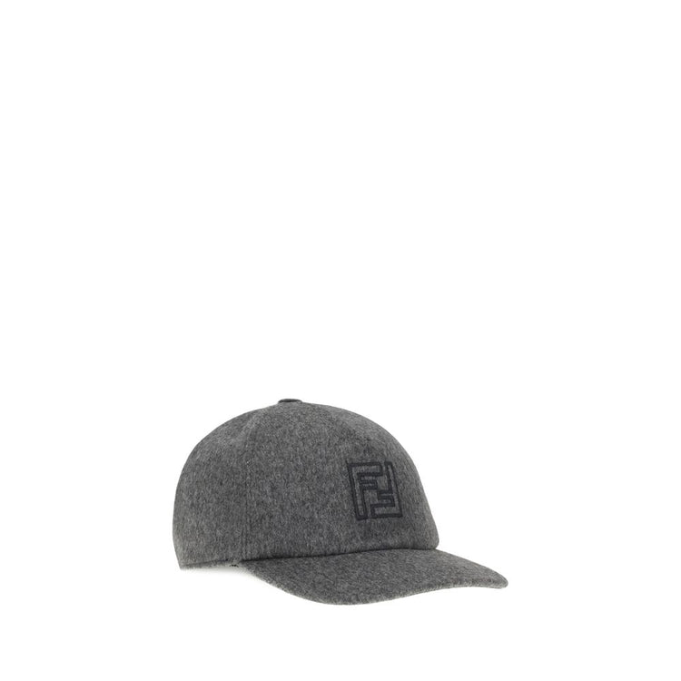 Gray Wool Cap (Baseball Hat)