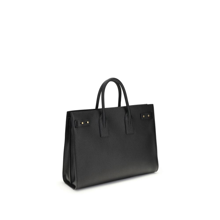 Black Calf Leather Bos Taurus Handbag