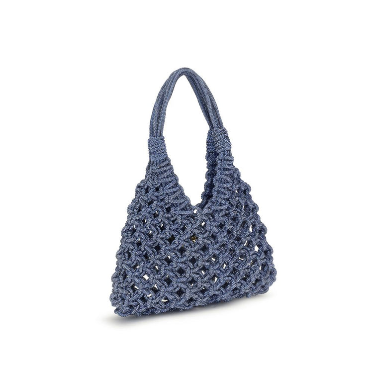 Blue Resin Handbag