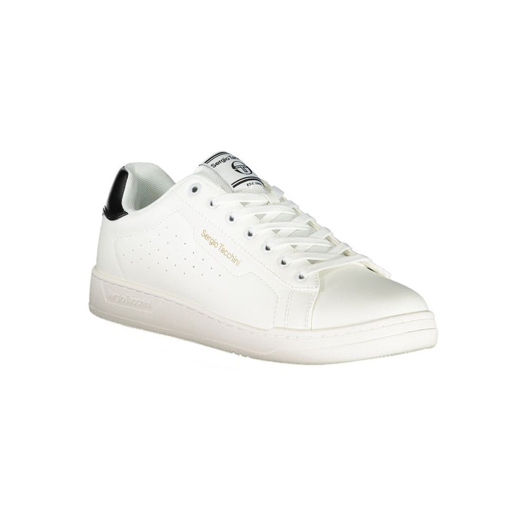 Bianco Polyurethane Men Sneaker