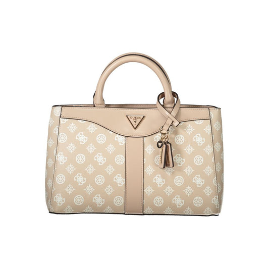 Black Polyurethane Women Handbag