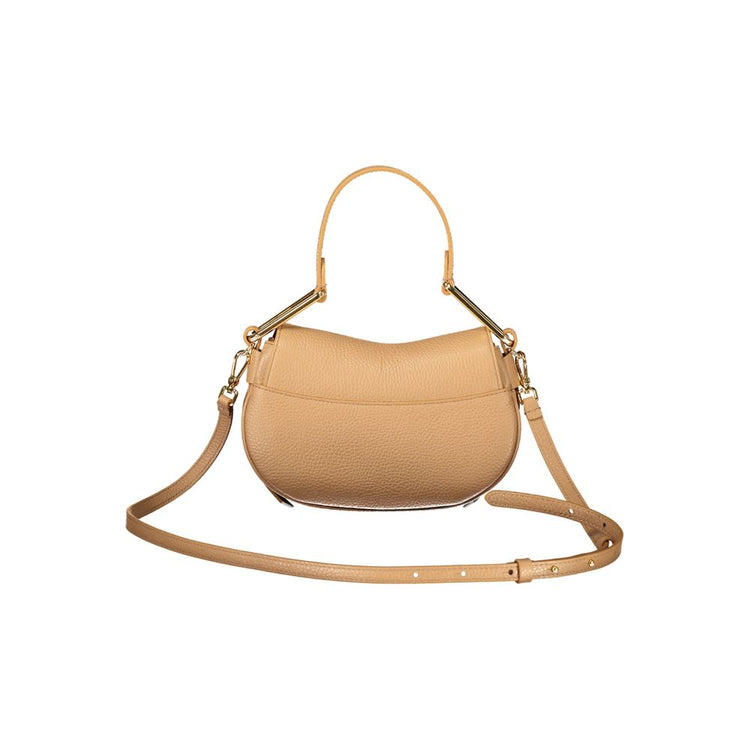 Marrone Leather Woman Bag