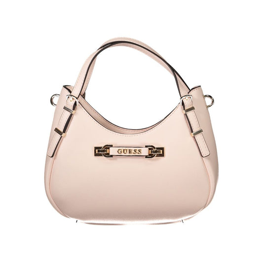 Rosa Poliuretano Women Handbag