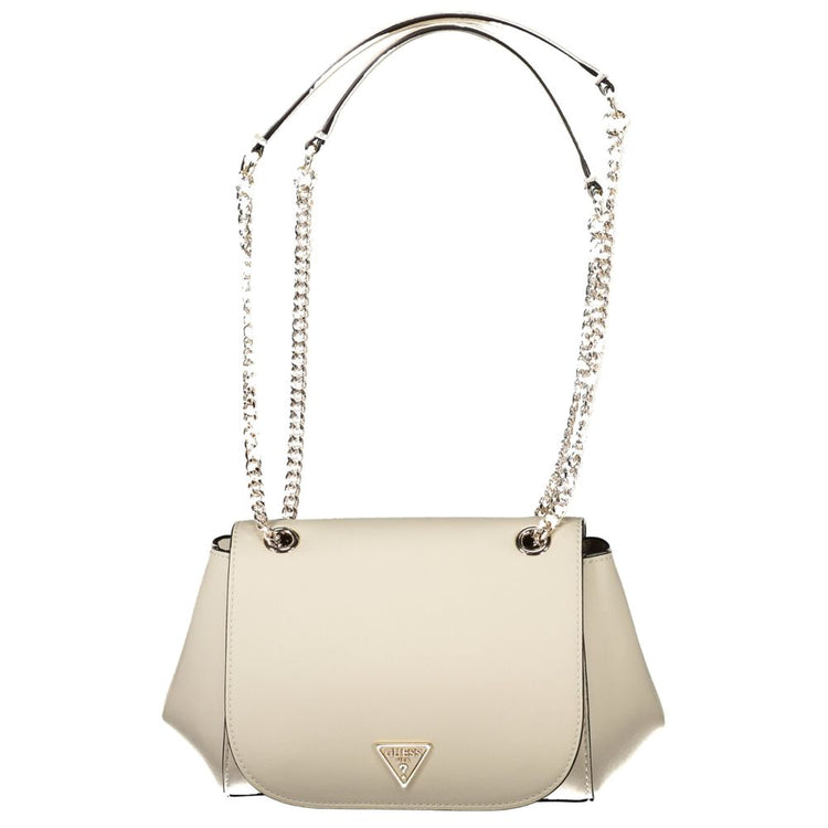 Bianco Poliuretano Women Handbag