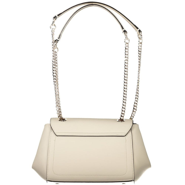 Bianco Poliuretano Women Handbag
