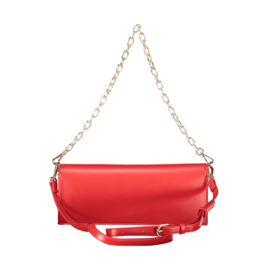 Rosso Polyurethane Women Shoulder Bag