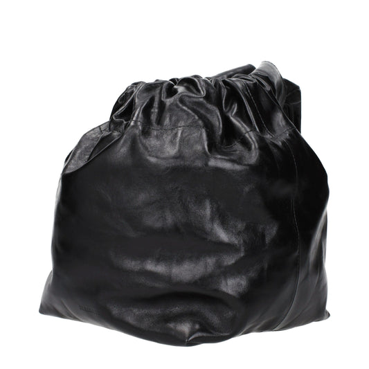 Black Leather Handbag