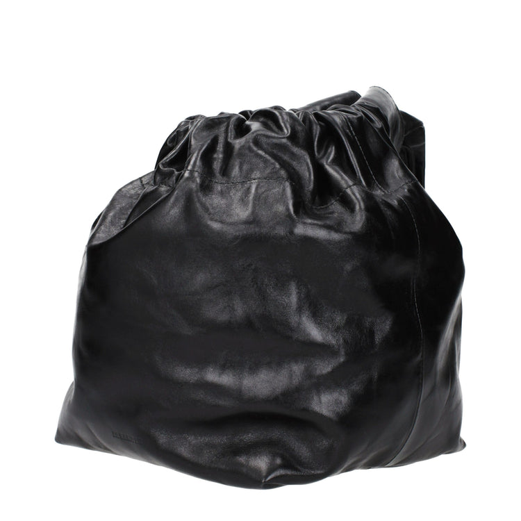 Black Leather Handbag