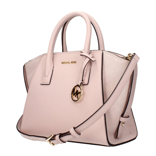 Pink Leather Handbag