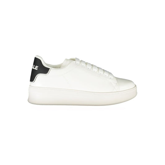 Bianco Poliuretano Men Sneaker
