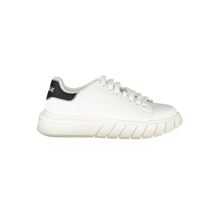 Bianco Polyurethane Men Sneaker