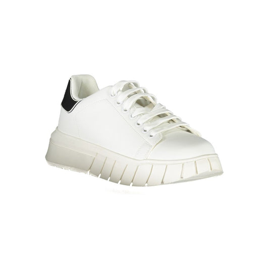 Bianco Polyurethane Men Sneaker