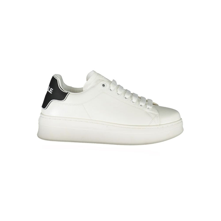 Bianco Poliuretano Women Sneaker
