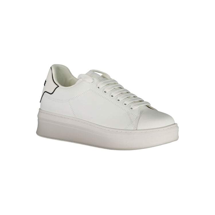 Bianco Poliuretano Women Sneaker
