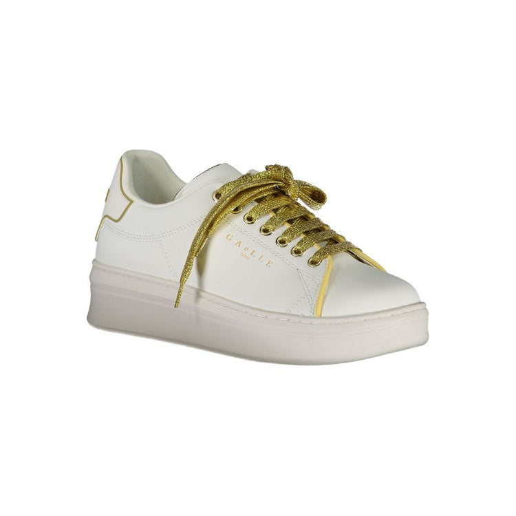 Bianco Polyurethane Women Sneaker