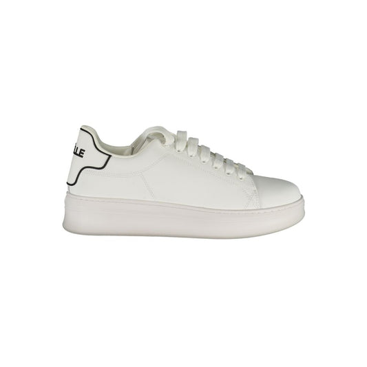 Bianco Poliuretano Men Sneaker