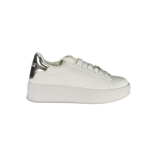 Bianco Poliuretano Women Sneaker