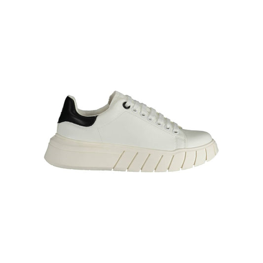Bianco Polyurethane Women Sneaker