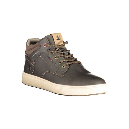 Marrone Poliuretano Men Sneaker