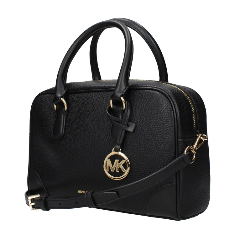 Black Leather Handbag