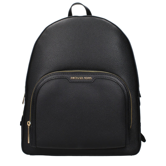 Black Leather Backpack