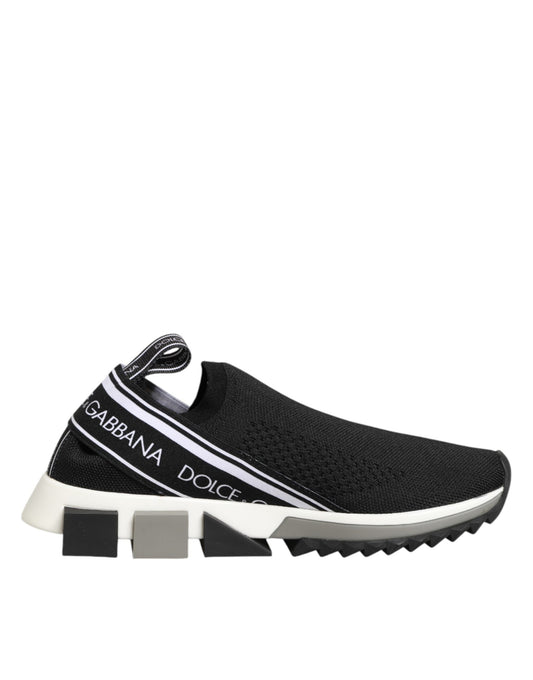 Black Slip On Sorrento Low Top Sneakers Shoes