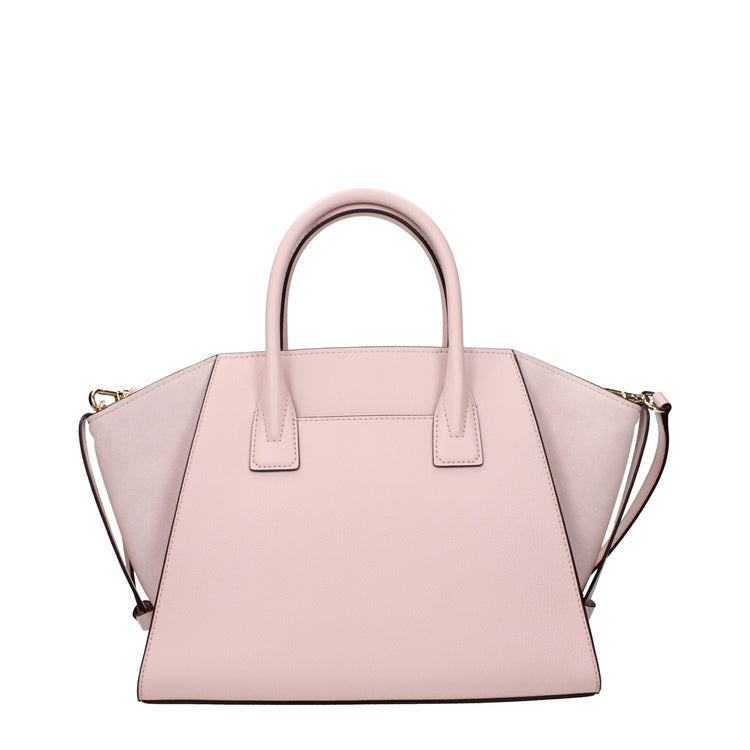 Pink Leather Handbag