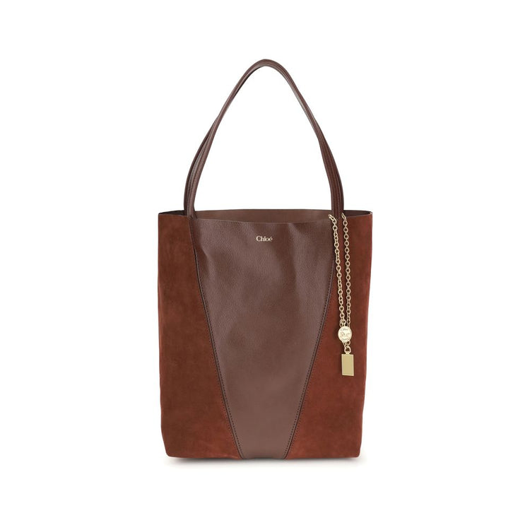 Brown Leather Shoulder Bag