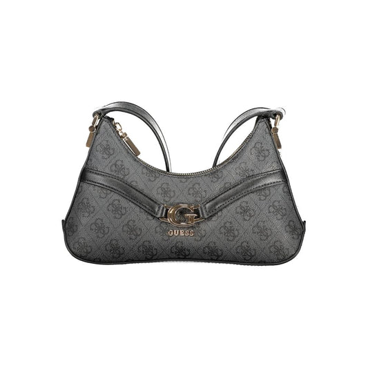 Nero Poliuretano Women Shoulder Bag