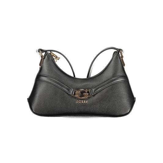 Nero Poliuretano Women Shoulder Bag