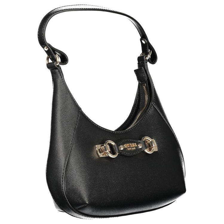 Nero Poliuretano Womens Handbag