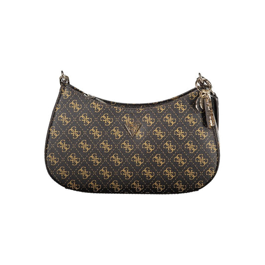 Marrone Poliuretano Women Handbag