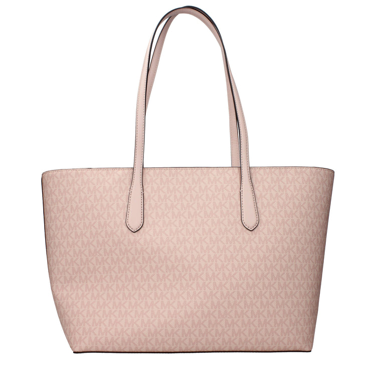 Pink Fabric Shoulder Bag