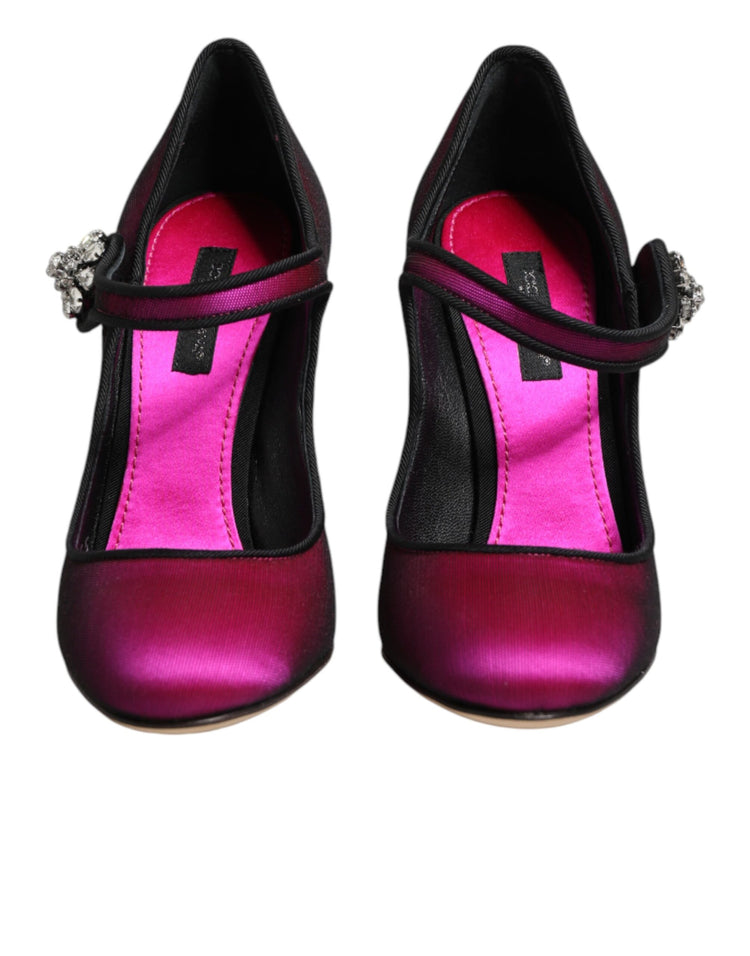 Pink Embellished High Heels Pumps Shoes