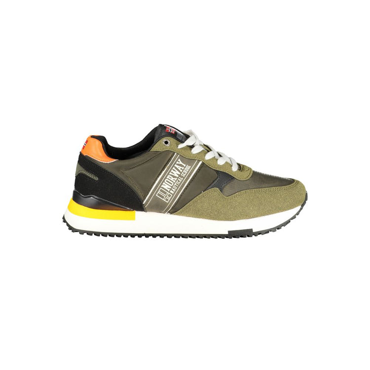 Verde Polyurethane Men Sneaker