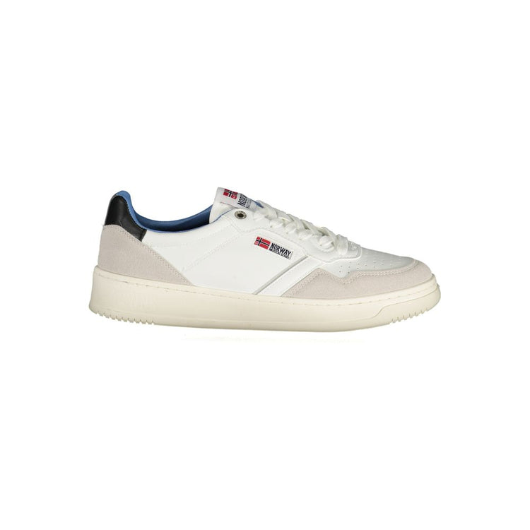 Bianco Polyurethane Men Sneaker