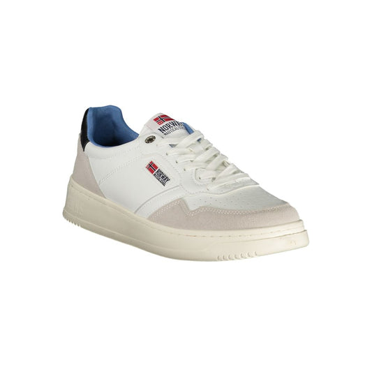 Bianco Polyurethane Men Sneaker