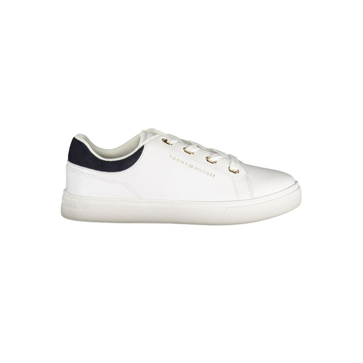 Bianco Polyurethane Women Sneaker